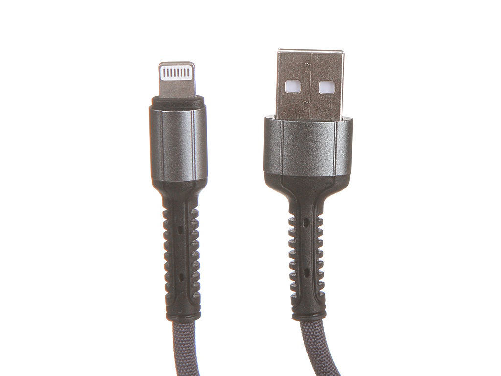 фото Аксессуар ldnio ls63 usb - lightning 2.4a 1m gray ld_b4458