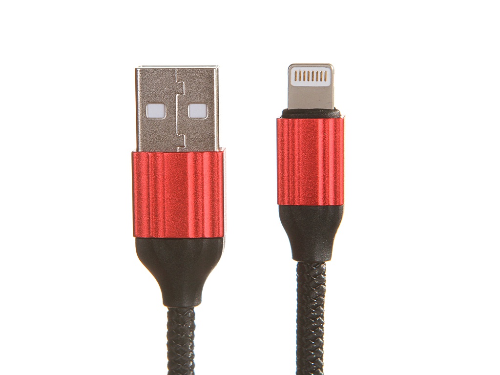 фото Аксессуар ldnio ls432 usb - lightning 2.4a 2m red ld_b4569