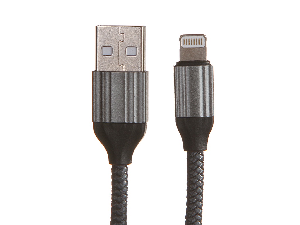 фото Аксессуар ldnio ls432 usb - lightning 2.4a 2m gray ld_b4572