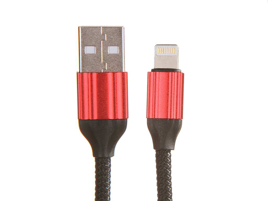 фото Аксессуар ldnio ls431 usb - lightning 2.4a 1m red ld_b4633