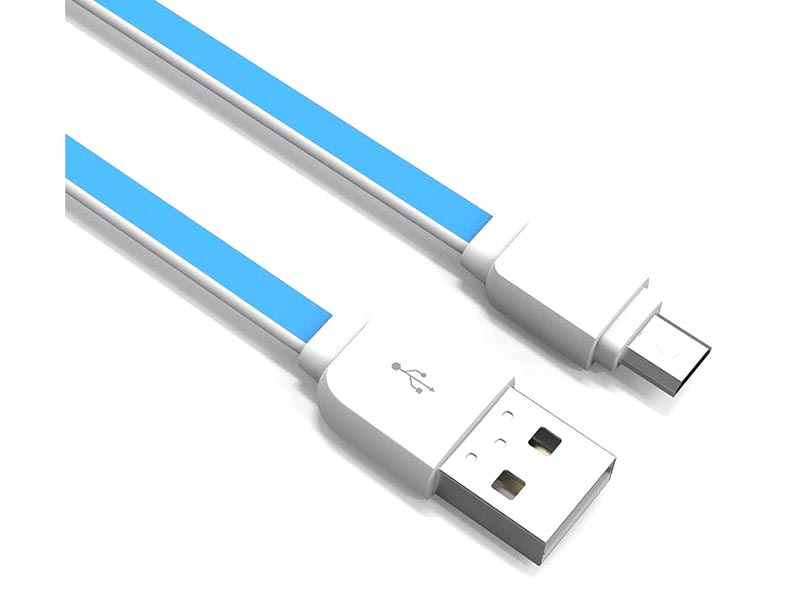 фото Аксессуар ldnio xs-07 usb - micro usb 2.1a 1m blue ld_b4532