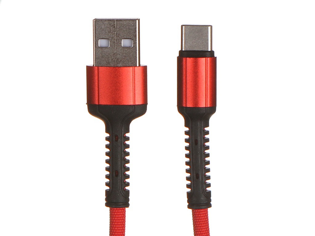 фото Аксессуар ldnio ls64 usb - usb type-c 2.4a 2m red ld_b4471