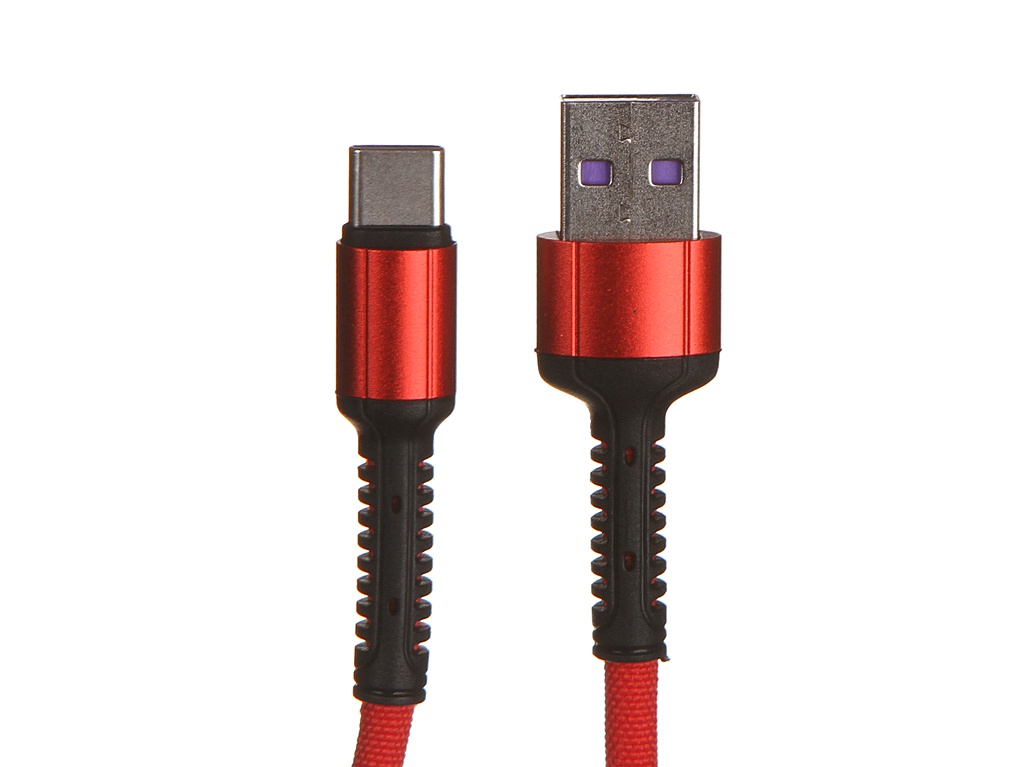 фото Аксессуар ldnio ls63-5a usb - usb type-c 5a 1m red ld_b4476