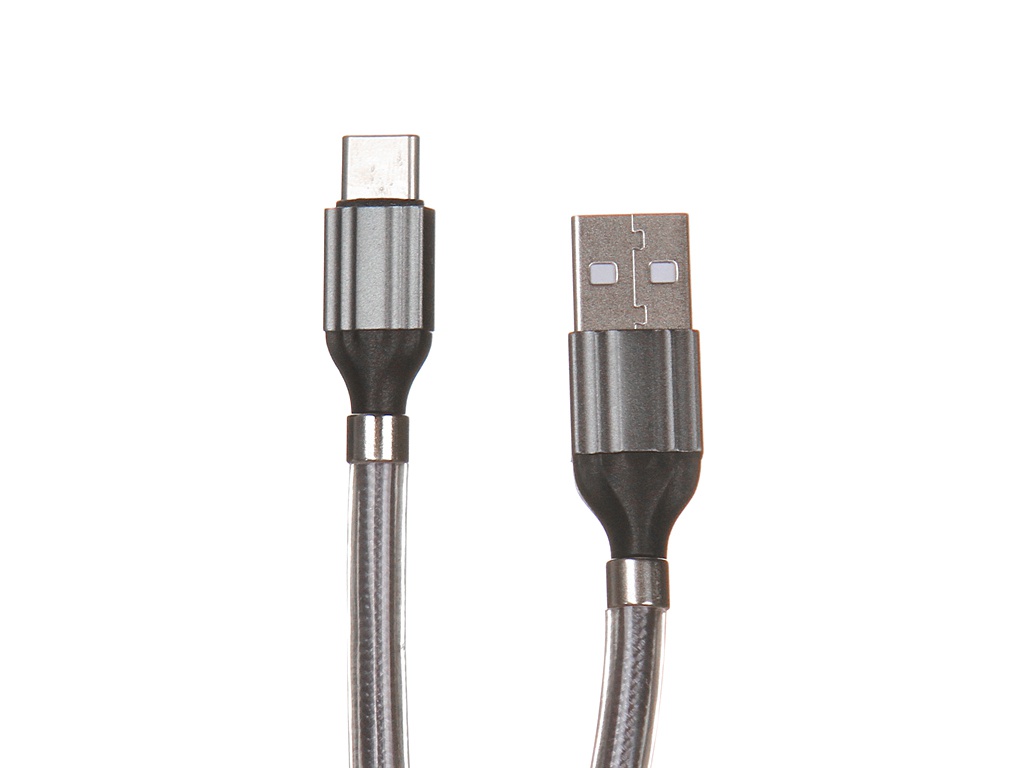 фото Аксессуар ldnio ls491 usb - usb type-c 2.4a 1m gray ld_b4465