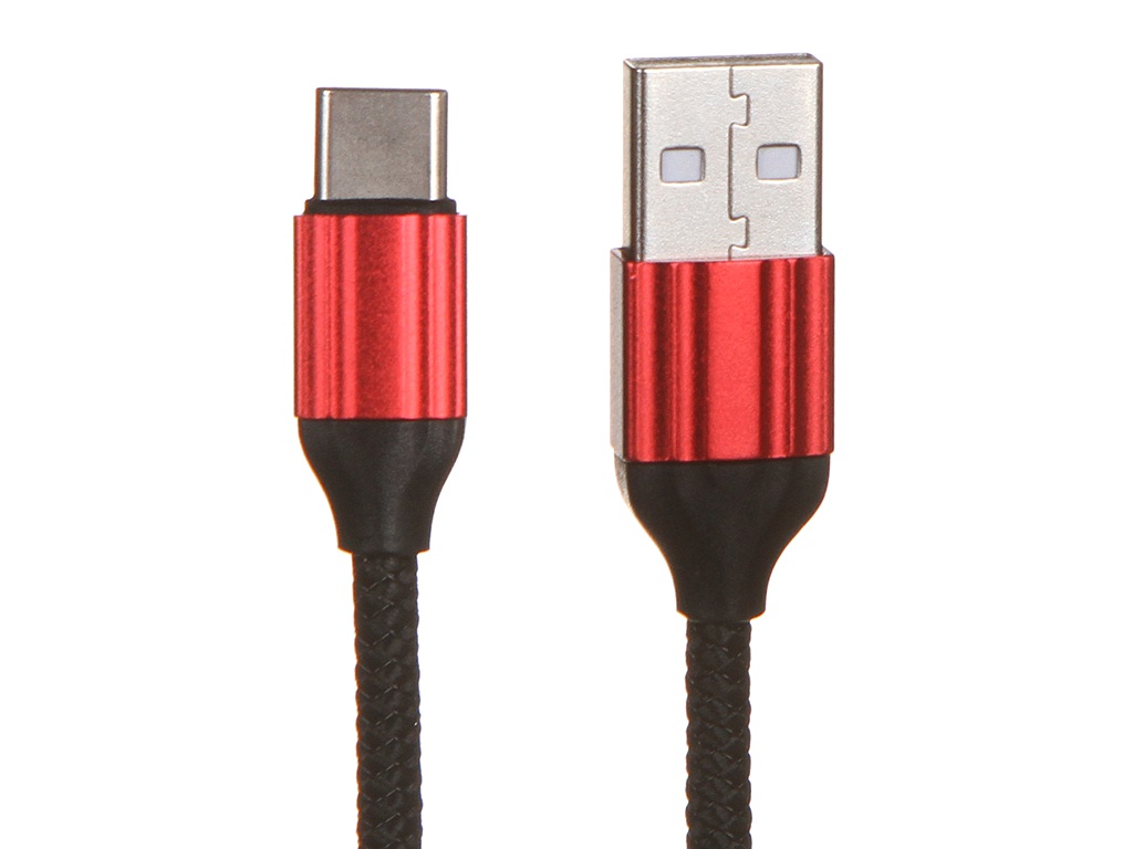 фото Аксессуар ldnio ls431 usb - usb type-c 2.4a 1m red ld_b4634