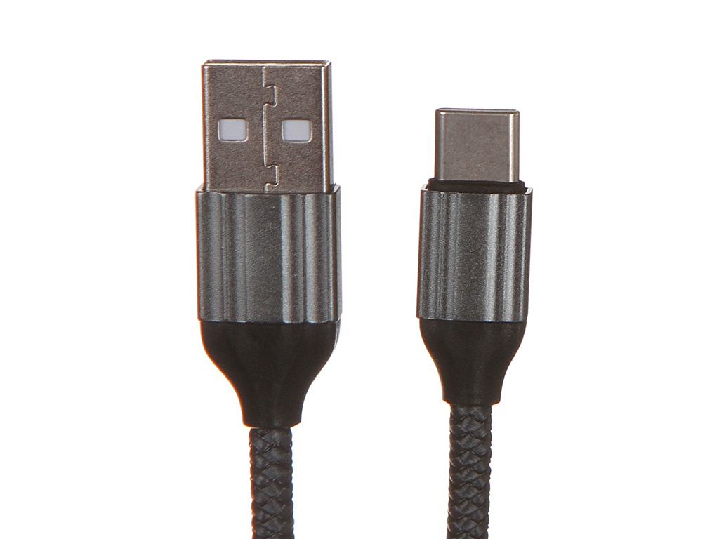 фото Аксессуар ldnio ls431 usb - usb type-c 2.4a 1m gray ld_b4567