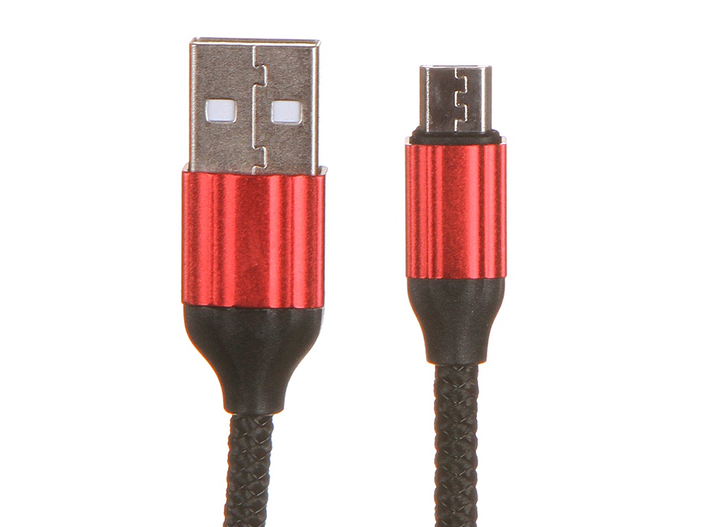 фото Аксессуар ldnio ls431 usb - micro usb 2.4a 1m red ld_b4632