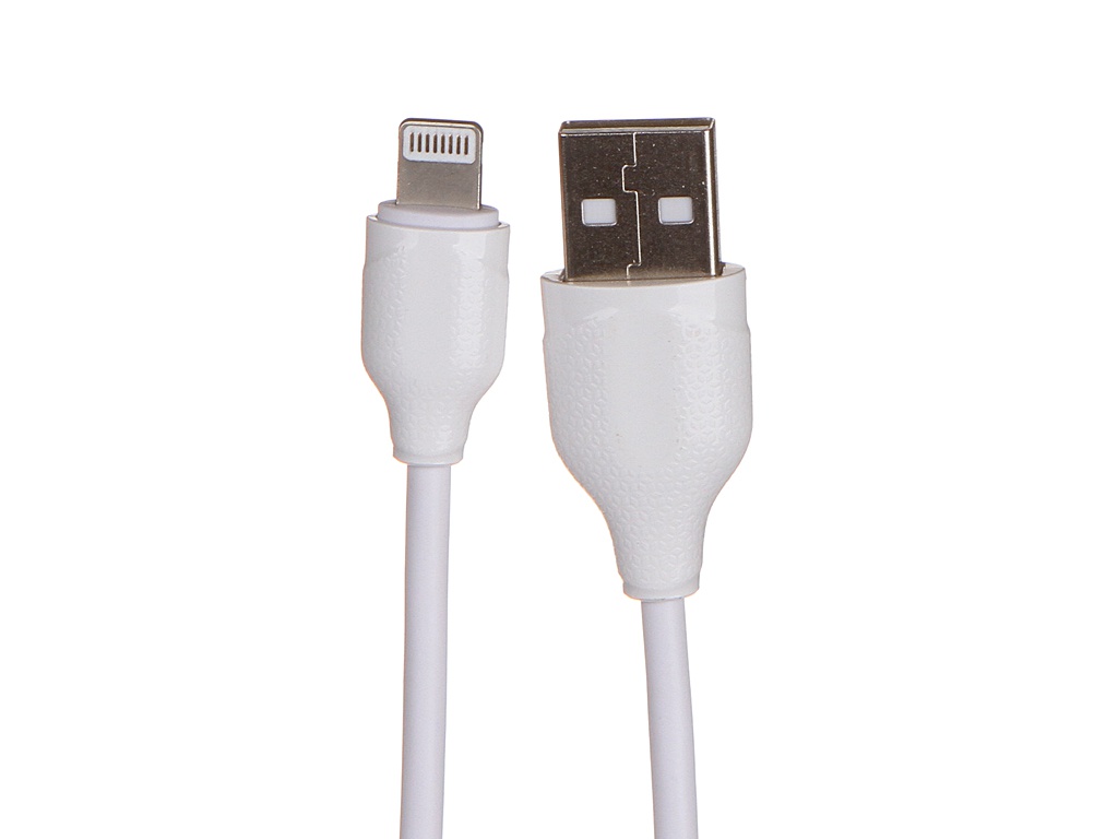 фото Аксессуар ldnio ls38 usb - lightning 2.4a 30cm white ld_b4504