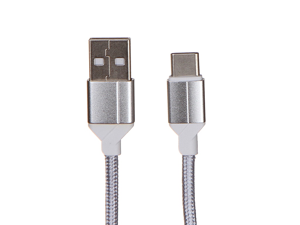 фото Аксессуар ldnio ls391 usb - usb type-c 2.4a 1m silver ld_b4446