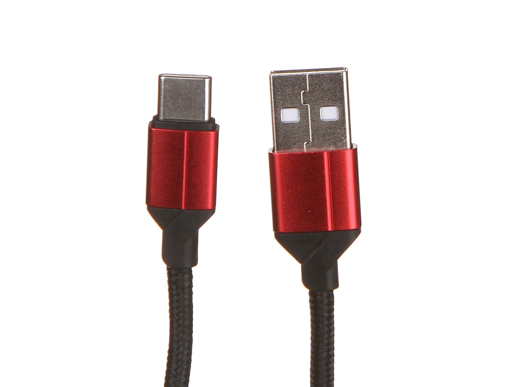 Ld b. LDNIO ls431/ USB кабель Lightning/ 1m/ 2.4a/ медь: 86 жил/ нейлоновая Оплетка/ Gray.