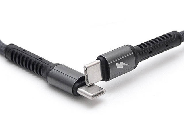 фото Аксессуар ldnio lc91 usb type-c - usb type-c 3a 1m gray ld_b4453