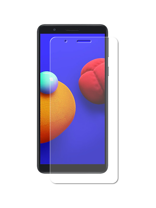 фото Защитное стекло brosco для samsung galaxy a01 core 03mm ss-a01c-sp-glass