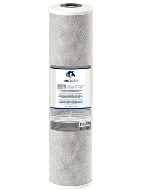 

Картридж Unicorn FCBL 20BB угольной брикет, FCBL 20BB