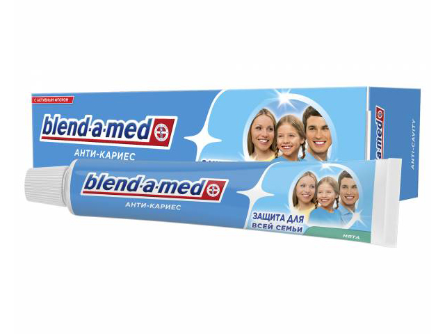 фото Зубная паста blend-a-med анти-кариес мята 50ml 5000174416206