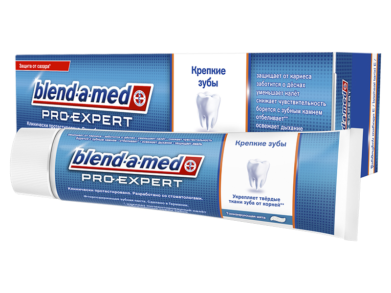 фото Зубная паста blend-a-med proexpert крепкие зубы тонизирующая мята 100ml 4015400856917