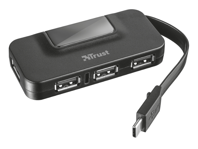 

Хаб USB Trust Oila USB-C to 4 Port Standard USB 2.0 Hub 21320, 21320
