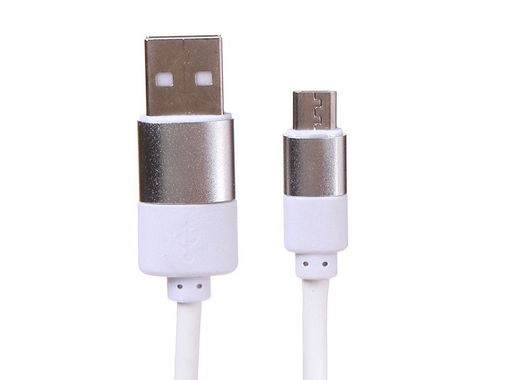 фото Аксессуар liberty project usb - micro usb soft touch white 0l-00049679