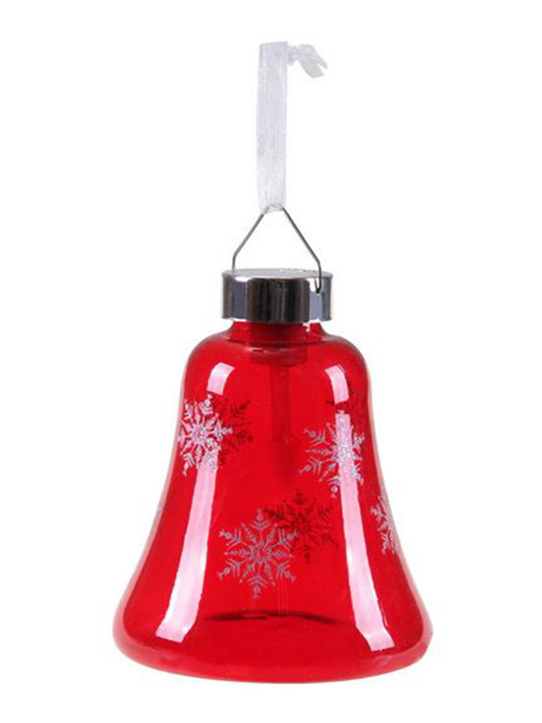 фото Светящееся украшение snowhouse светильник-подвеска колокольчик red gm3307-36