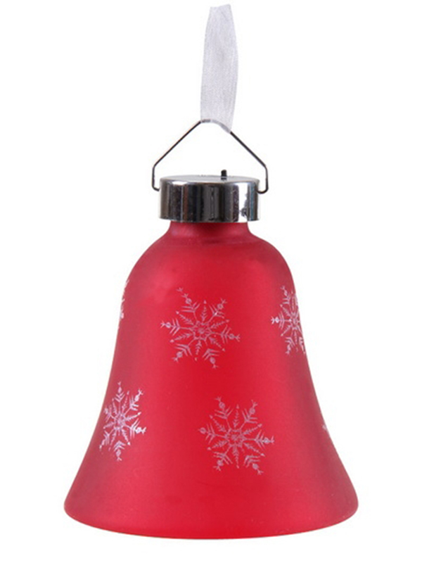 фото Светящееся украшение snowhouse светильник-подвеска колокольчик red gm3307-33