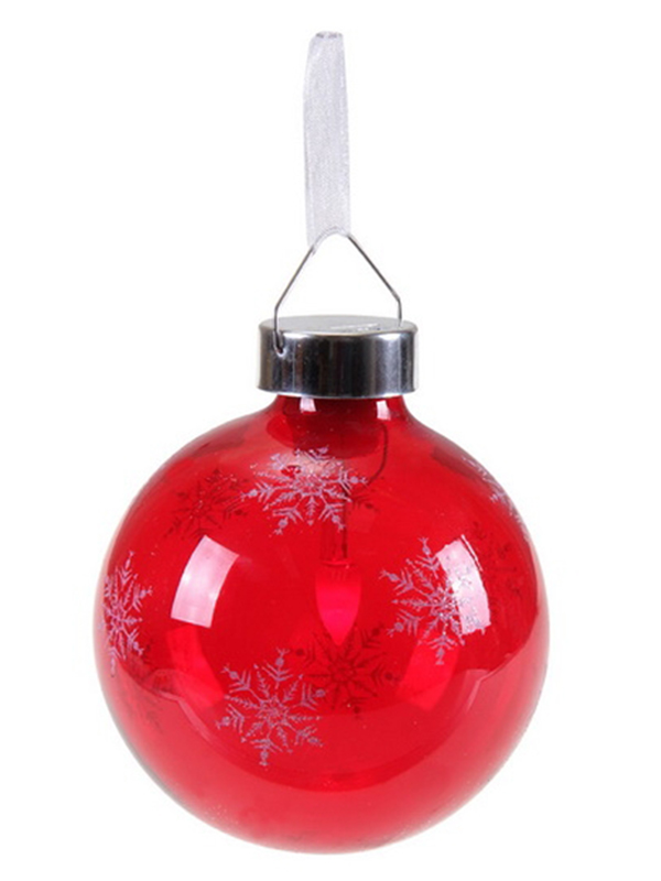 фото Светящееся украшение snowhouse светильник-подвеска шар red gm3307-31