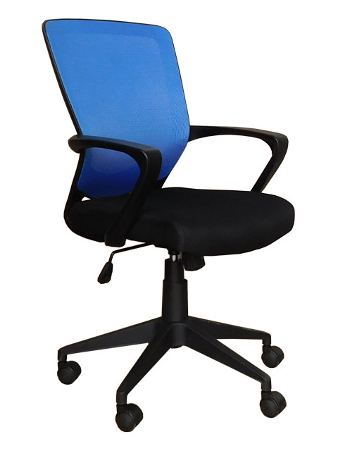 фото Компьютерное кресло меб-фф mf-008 blue