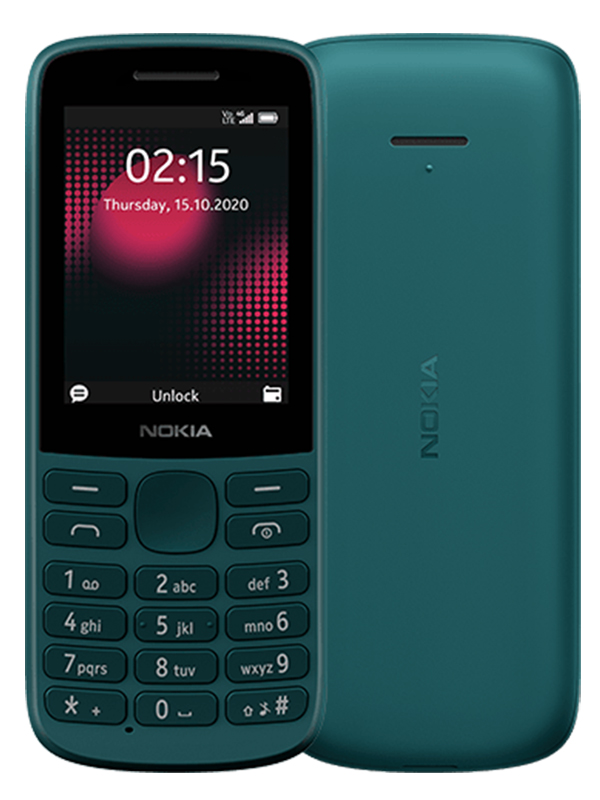 Zakazat.ru: Сотовый телефон Nokia 215 4G (TA-1272) Dual Sim Cyan