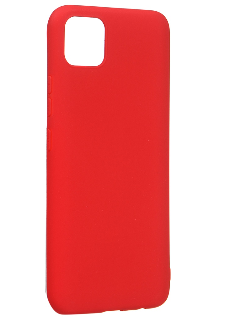 фото Чехол zibelino для realme c11 soft matte red zsm-rlm-c11-red