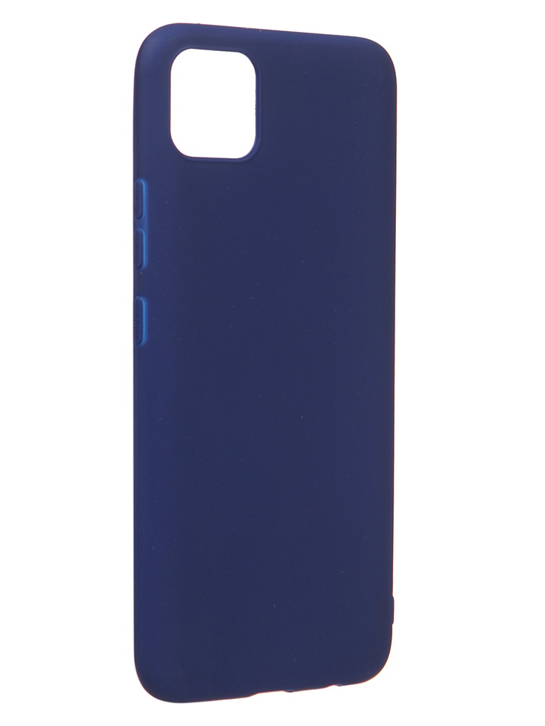 Чехол Zibelino для Realme C11 Soft Matte Blu ZSM-RLM-C11-BLU смартфон realme c11 2021 2 32gb lake blue rmx3231
