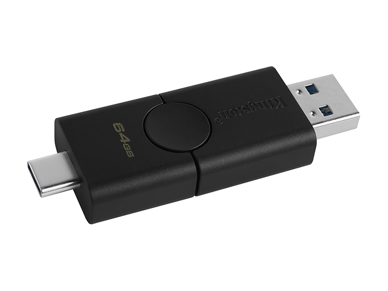 

USB Flash Drive 64Gb - Kingston DataTraveler Duo DTDE/64GB, DTDE/64GB