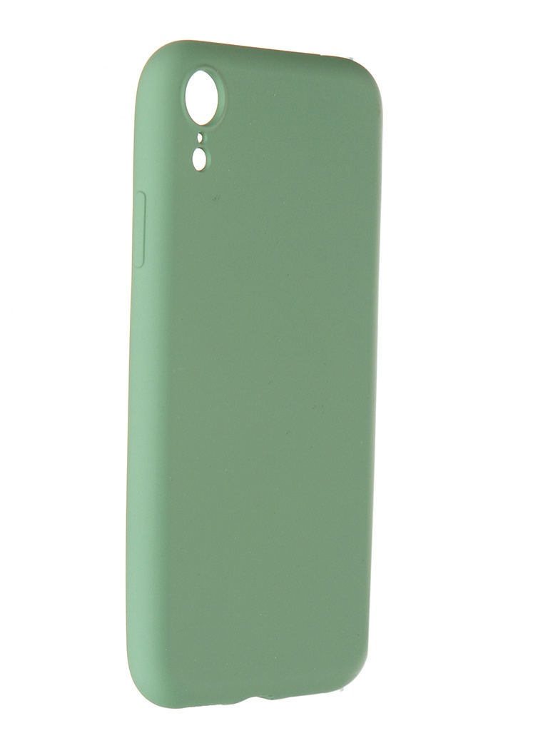 фото Чехол pero для apple iphone xr liquid silicone green pcls-0003-gn