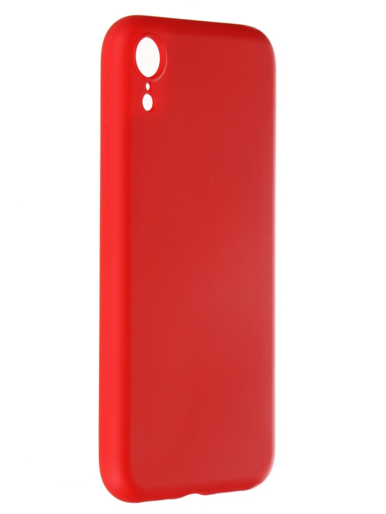 

Чехол Pero для APPLE iPhone XR Liquid Silicone Red PCLS-0003-RD, PCLS-0003-RD