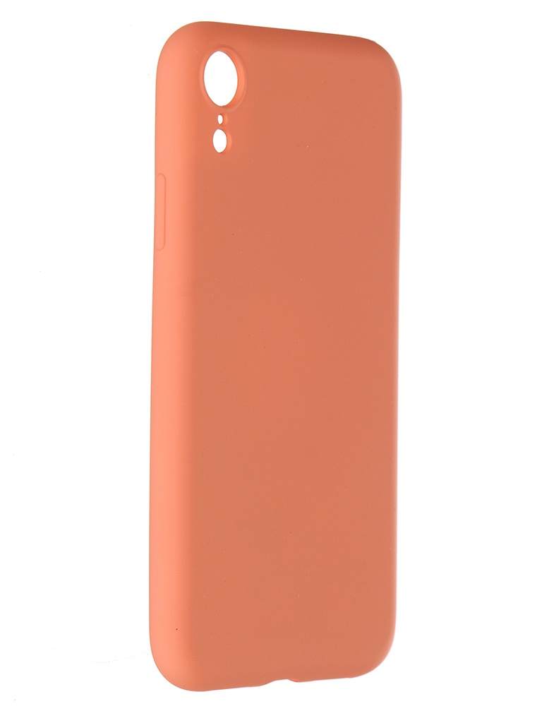 

Чехол Pero для APPLE iPhone XR Liquid Silicone Orange PCLS-0003-OR, PCLS-0003-OR