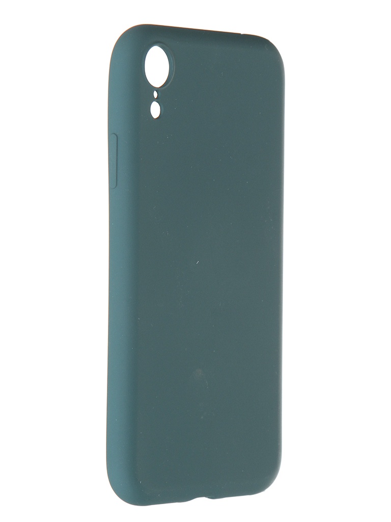 

Чехол Pero для APPLE iPhone XR Liquid Silicone Dark Green PCLS-0003-NG, PCLS-0003-NG