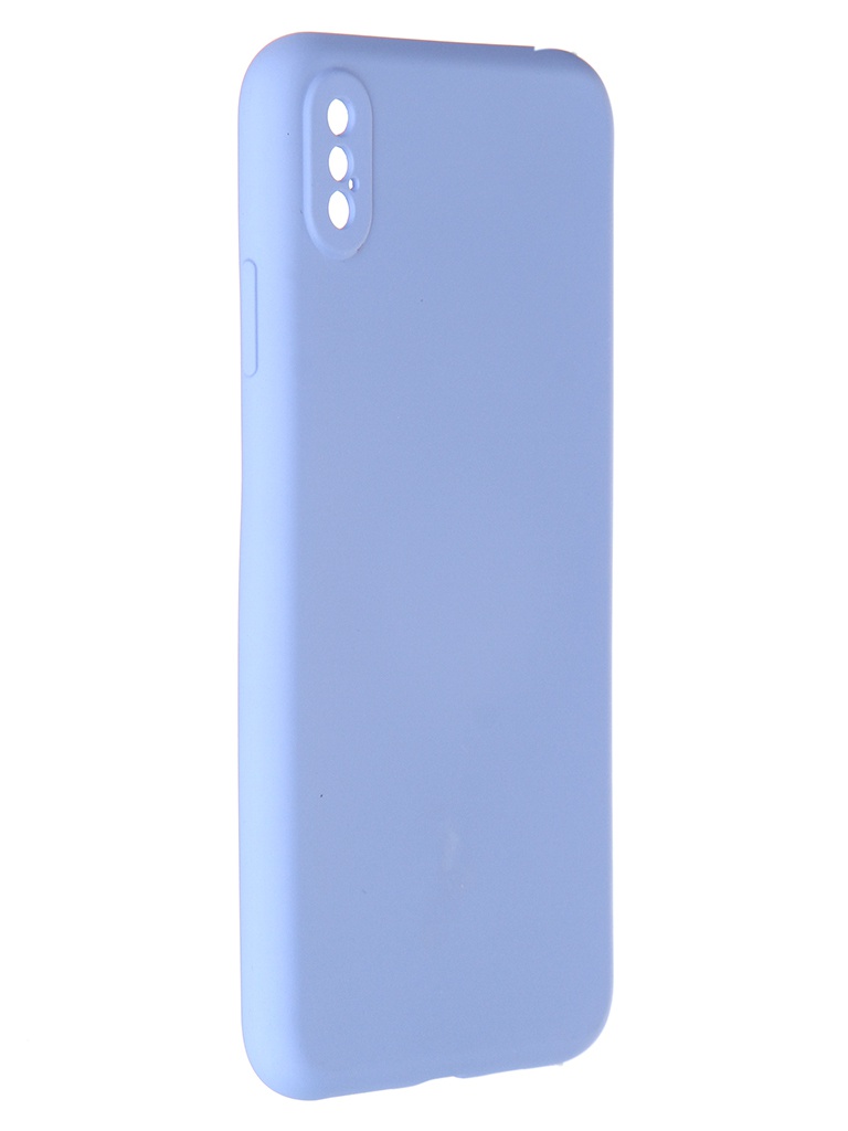 

Чехол Pero для APPLE iPhone XS Max Liquid Silicone Light Blue PCLS-0004-LB, PCLS-0004-LB