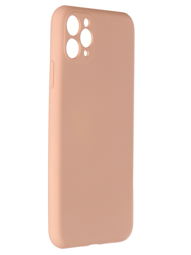 фото Чехол pero для apple iphone 11 pro max liquid silicone pink pcls-0023-pk