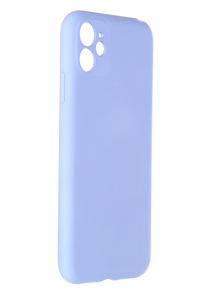 фото Чехол pero для apple iphone 11 liquid silicone light blue pcls-0022-lb