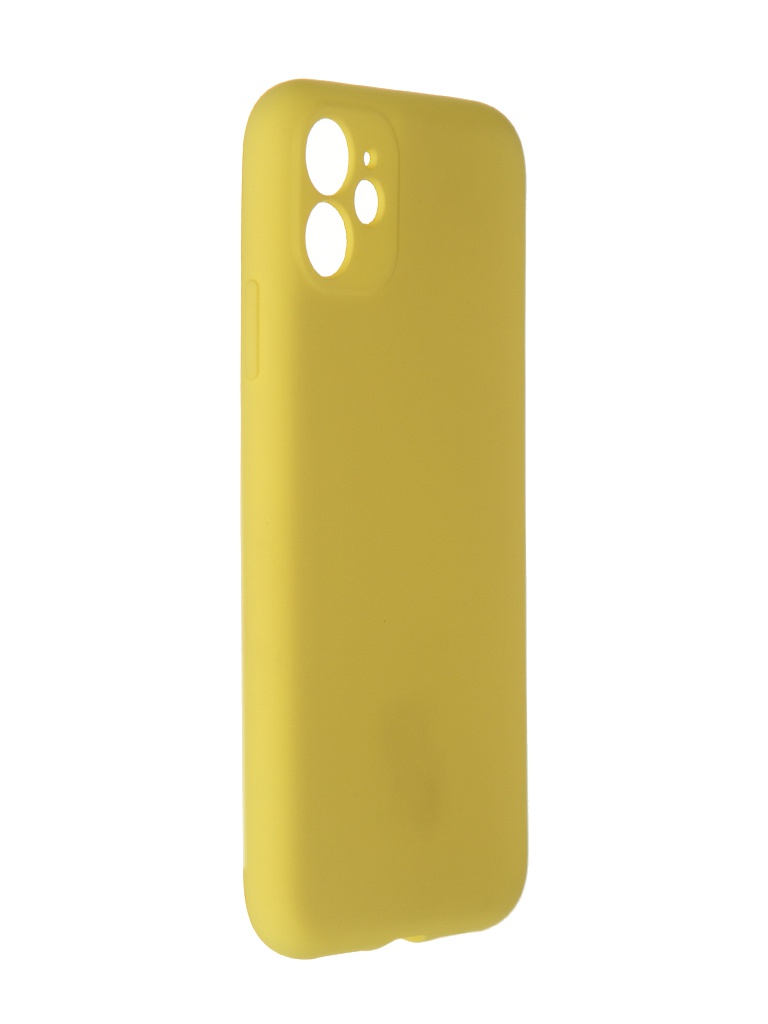 фото Чехол pero для apple iphone 11 liquid silicone yellow pcls-0022-yw