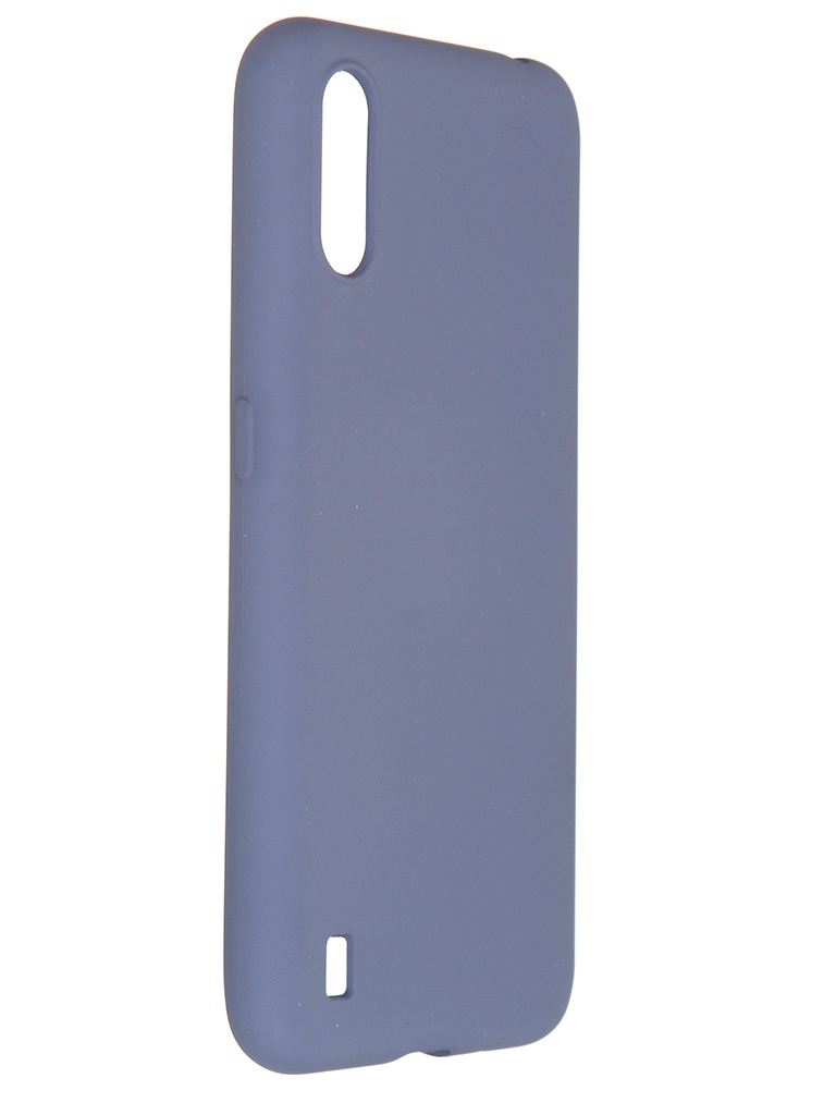 Чехол Pero для Samsung Galaxy A01 Liquid Silicone Grey PCLS-0012-GR