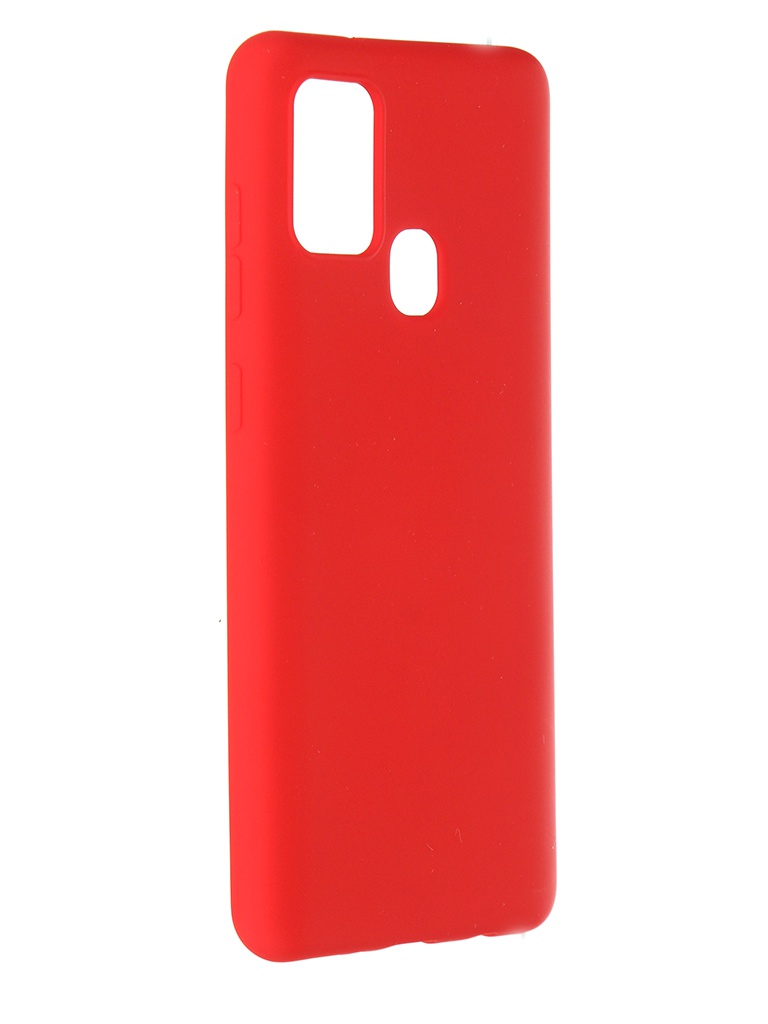 

Чехол Pero для Samsung Galaxy A21s Liquid Silicone Red PCLS-0016-RD, PCLS-0016-RD