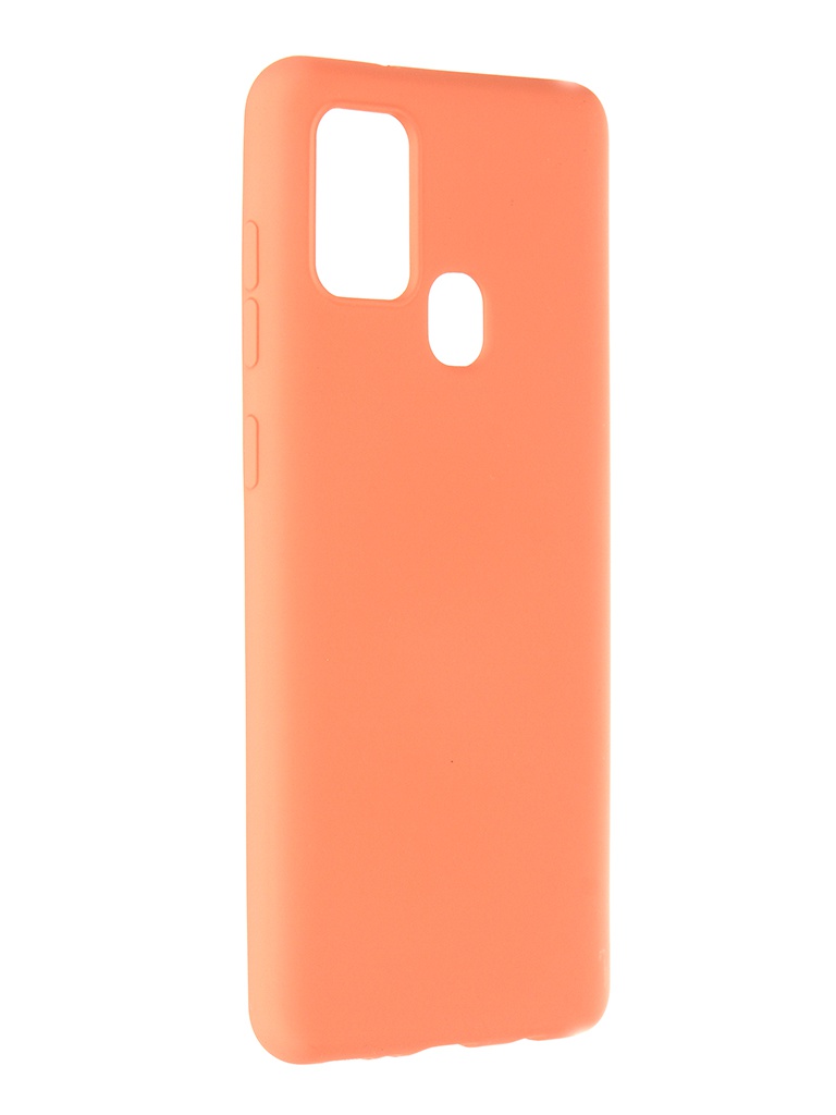 

Чехол Pero для Samsung Galaxy A21s Liquid Silicone Orange PCLS-0016-OR, PCLS-0016-OR