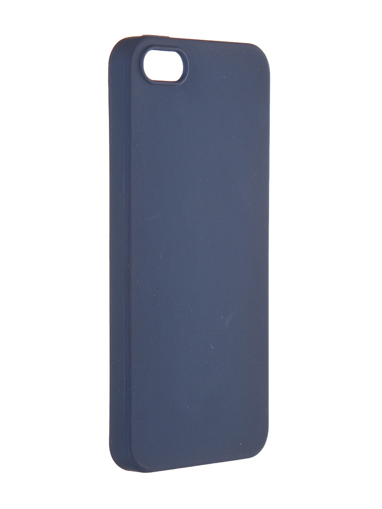 

Чехол Pero для APPLE iPhone 5/5S/SE Soft Touch Blue PRSTC-I5BL, PRSTC-I5BL