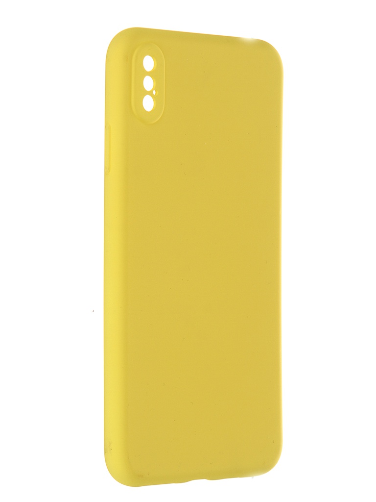 фото Чехол pero для apple iphone xs max soft touch yellow cc01-ixsmy