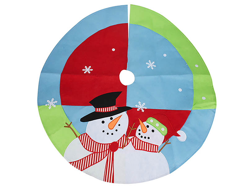 фото Юбка для декорирования ёлки kaemingk новогодние мотивы снеговички 100cm aaf202240 / 173184