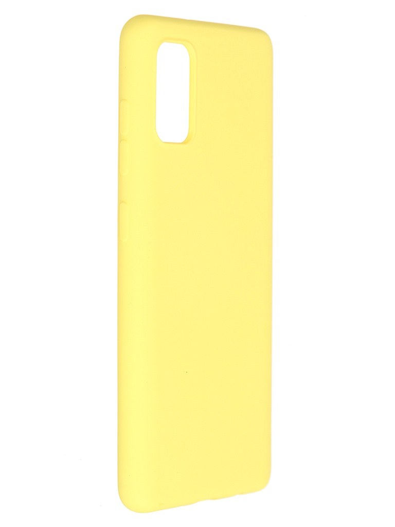 

Чехол Pero для Samsung Galaxy A41 Liquid Silicone Yellow PCLS-0008-YW, PCLS-0008-YW