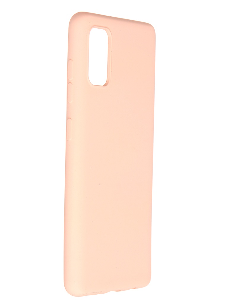 фото Чехол pero для samsung galaxy a41 liquid silicone pink pcls-0008-pk