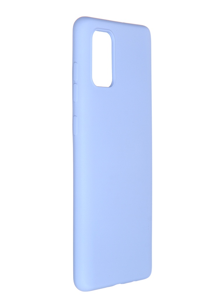 

Чехол Pero для Samsung Galaxy A71 Liquid Silicone Light-Blue PCLS-0015-LB, PCLS-0015-LB