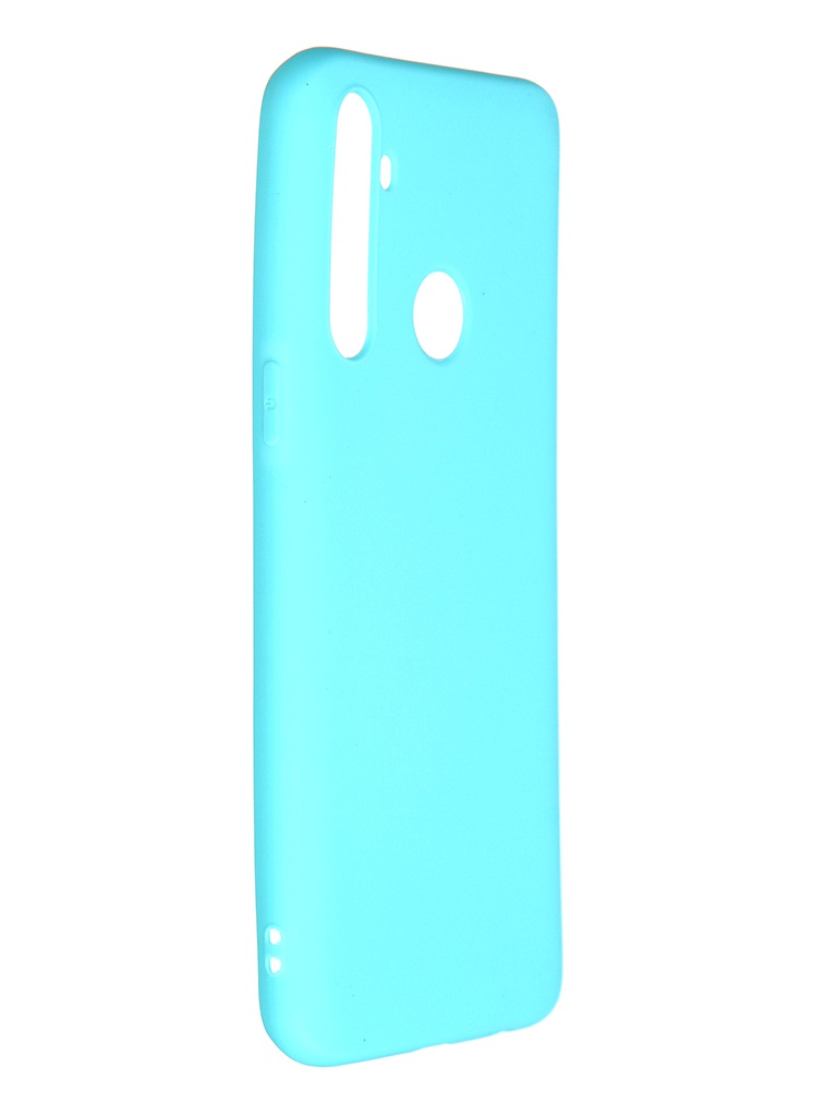 Zakazat.ru: Чехол Pero для Realme 5 Soft Touch Turquoise CC01-R5C