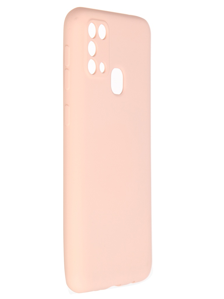 фото Чехол pero для samsung galaxy m31 liquid silicone pink pcls-0017-pk