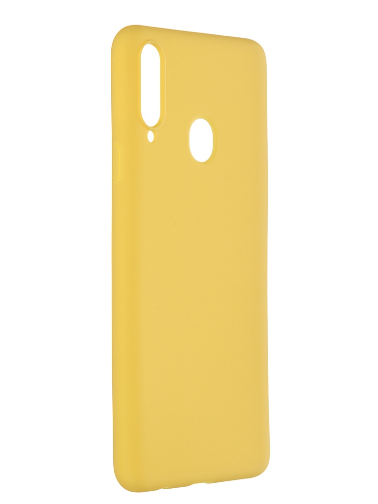 

Чехол Pero для Samsung Galaxy A20S Soft Touch Yellow CC01-A20SY, CC01-A20SY