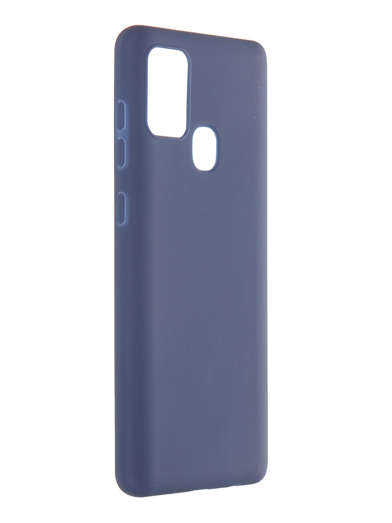 

Чехол Pero для Samsung Galaxy A21S Soft Touch Blue CC01-A21SBL, CC01-A21SBL